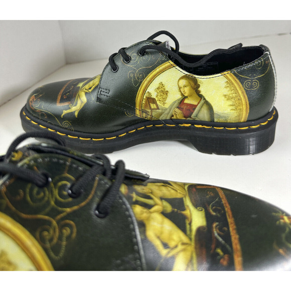 Dr. Martens DI PAOLO 1461 Shoes HTF RARE Museum Collection Art Oxfords *Flaw* - Picture 6 of 15